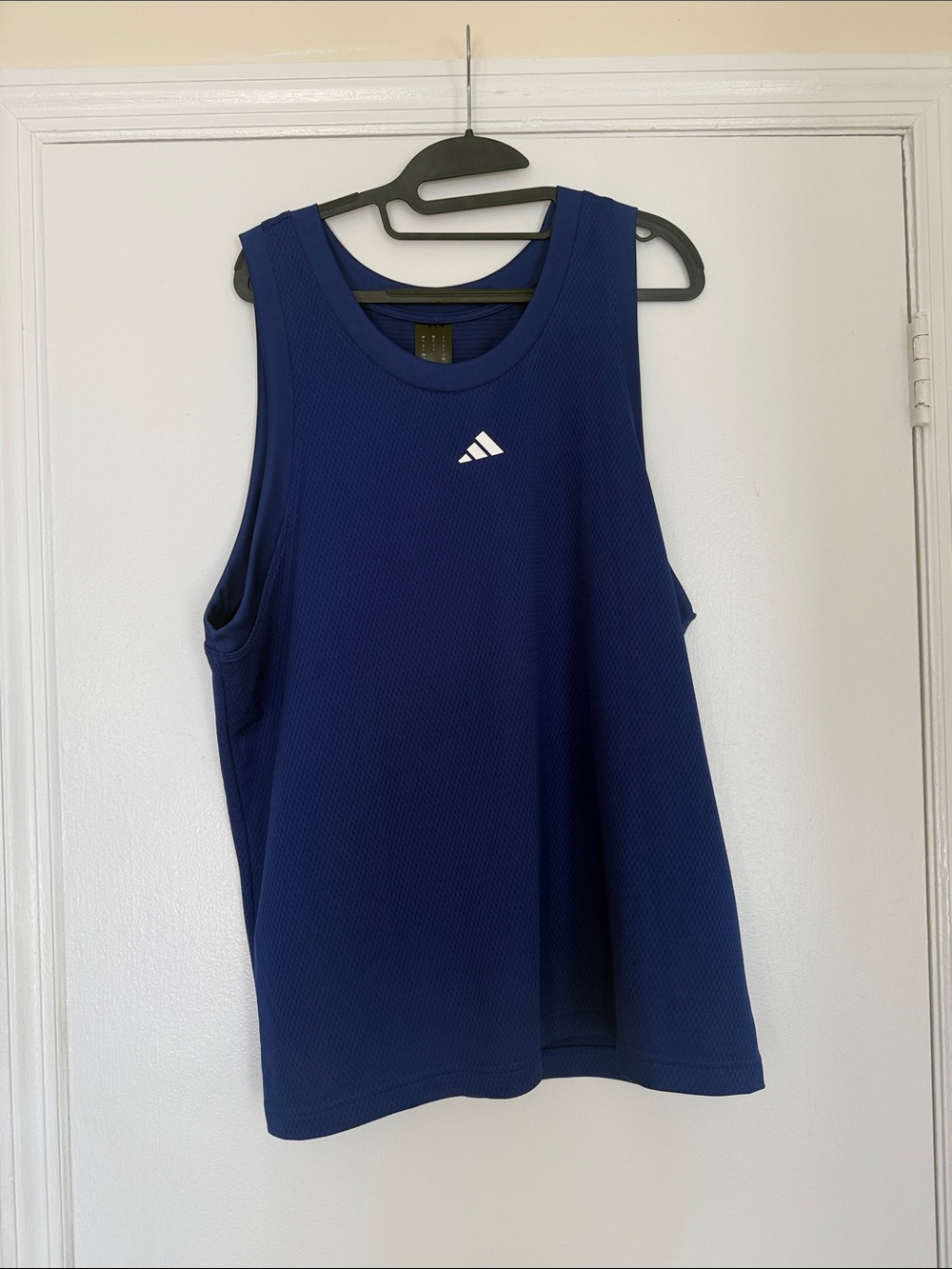 adidas Royal Blue Athletic Sleeveless Tank Top